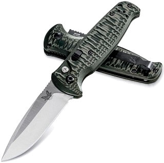 Нож Benchmade 4300-1 CLA Green Auto складной 154CM G10 - фото 2
