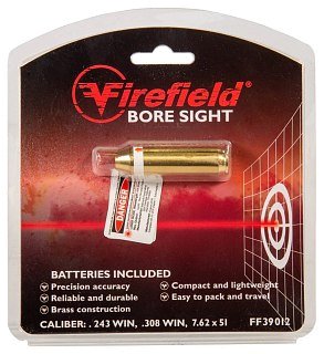 Патрон холодной пристрелки Firefield 243 308 7,62х54 Red Laser Boresight - фото 2