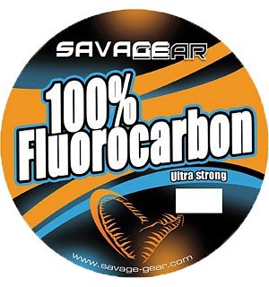 Леска Savage Gear 100% Fluoro Carbon 0.49мм 35м 30lbs 13.6кг