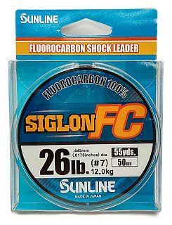 Леска Sunline Siglon FC 2020 50м 7,0/0,445мм - фото 1