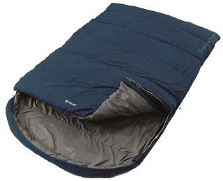 Спальник Outwell Isofil campion lux double bi одеяло с подголовником - фото 1