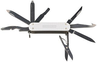 Нож Victorinox MiniChamp Alox 58мм 14 функций серебрянный - фото 5