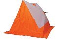 Палатка Следопыт Oxford 210D PU 1000 бело-оранжевая