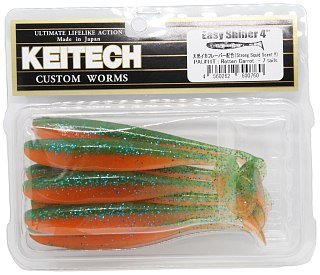 Приманка Keitech виброхвост Easy shiner 4" Pal 11 rotten carrot - фото 2