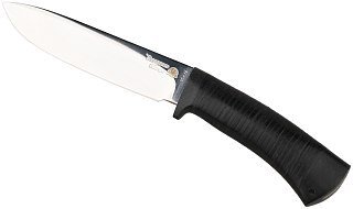 Нож Росоружие Артыбаш 95х18 сталь ЭИ-107 позолота кожа - фото 2