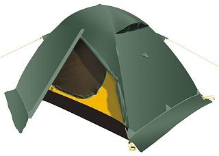 Палатка BTrace lon 2+ зеленая - фото 1