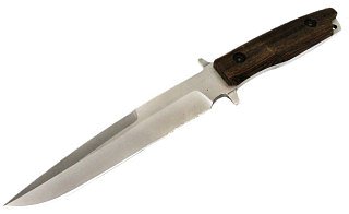 Нож ИП Семин Командор сталь 65x13 ценные породы дерева - фото 3