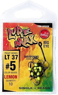 Крючки LureMax Trout LT37 №5 Lemon 10шт