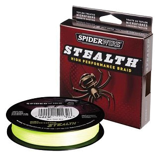 Шнур Spiderwire stealth yellow 137м 0,12мм