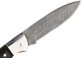 Нож ИП Семин Снайпер дамасская сталь складной - фото 4
