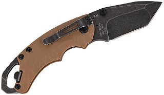 Нож Kershaw Shuffle II складной сталь 8Cr13MOV коричневая рукоятка - фото 2