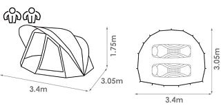 Палатка Chub Super Cyfish 2 man - фото 6