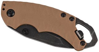 Нож Kershaw Shuffle II складной сталь 8Cr13MOV коричневая рукоятка - фото 7