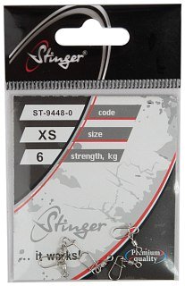 Застежка Stinger с вертлюжком ST-9448-0-XS уп.5шт - фото 1