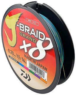 Шнур Daiwa J-Braid Grand X8 0,20мм 150м Multicolor - фото 3