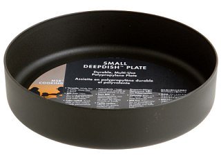 Миска MSR Deep dish small gray пластик