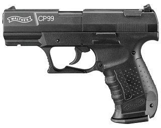 Пистолет Umarex Walther CP 99 черный металл - фото 1