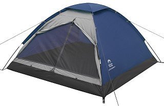 Палатка Jungle Camp Lite Dome 4 синий/серый - фото 1