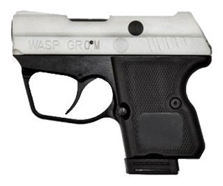 Пистолет Wasp Grom  Nickel 9мм P.A. ОООП - фото 1