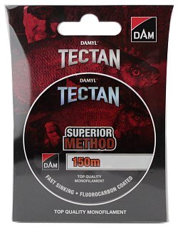 Леска DAM Tectan Superior FCC method 150м 0,25мм 5,2кг 11,5lbs brown - фото 1