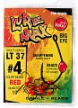 Крючки LureMax Trout LT37 №4 Red 10шт