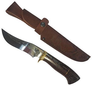 Нож Ладья Охотник-1 НТ-3 P 95х18 рисунок венге