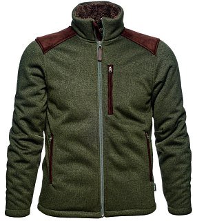 Куртка Seeland Dyna knit fleece forest green  - фото 1