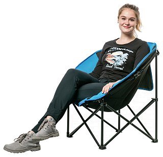 Кресло King Camp Moon leisure chair складное 84х70х80см синее - фото 8