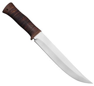 Нож Росоружие Атаман 95x18 кожа - фото 1