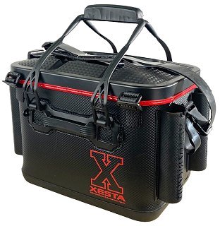 Сумка Xesta Tackle Bakkan 36см Black/Red - фото 4