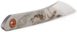 Нож NC Custom Koi karidashi AUS8 - фото 3