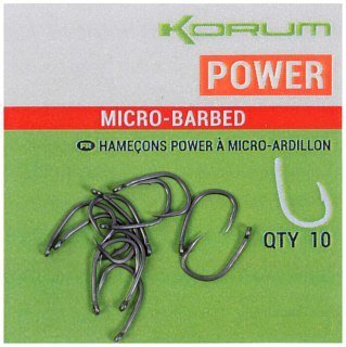Крючки Korum Xpert Power Micro Barbed Hooks №8 - фото 2
