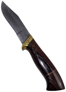Нож Ладья Варан дамаск венге - фото 4