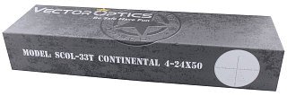 Прицел Vector Optics Continental 4-24x50 tactical - фото 2