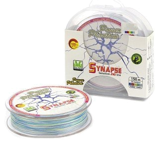 Шнур Power Phantom Synapse PE 150м multicolor 2,5 21,3кг 0,25мм
