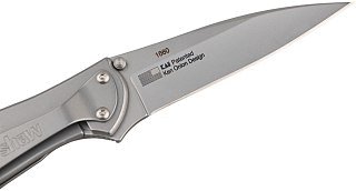 Нож Kershaw Leek складной сталь 14C28N серый - фото 4