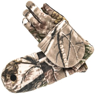 Перчатки Хольстер Охотника темный лес флис  - фото 7