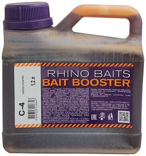 Ликвид Rhino Baits Bait booster food С-4 цитрус и рыба 1,2л
