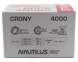Катушка Nautilus Crony 4000 - фото 4