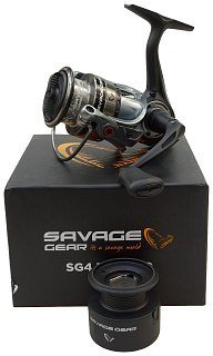 Катушка Savage Gear SG4 4000 FD 8+1BB incl graph spare spool - фото 5