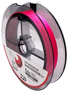 Шнур Daiwa UVF Gekkabijin Dura sensor +SI2 PE 0,6-150м Sakura pink - фото 1