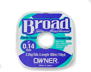 Леска Owner Broad Natural Clear 100м 0,40мм