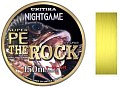 Шнур Unitika Nightgame PE rock 150м 0,165мм 7кг