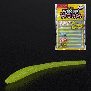Приманка Lucky John слаги Pro series wiggler worm 05.84/101 9шт - фото 2