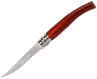 Нож Opinel 10VRI Effile Bubinga 10см филейный - фото 1