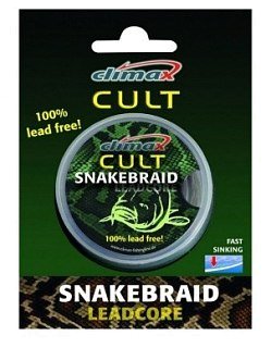 Лидкор Climax Snakebraid weed 10м 40lbs без свинца