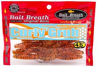 Приманка Bait Breath Curly Grub 4,5" Ur22 уп.8шт - фото 3