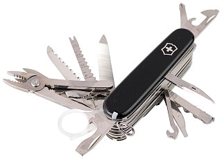 Нож Victorinox SwissChamp 91мм 33 функций черный - фото 3