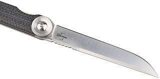 Нож Boker Kaizen Black складной сталь D2 рукоять G10 - фото 6