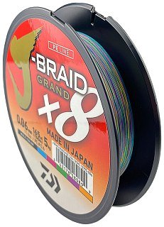Шнур Daiwa J-Braid Grand X8 0,06мм 150м Multicolor - фото 3